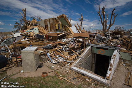 Tornado F5 - Greensburg, Kansas - Fotografí­a de Mike Theiss