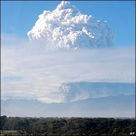 Erupción del volcán Chaitén