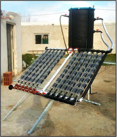 Recolector de energia solar