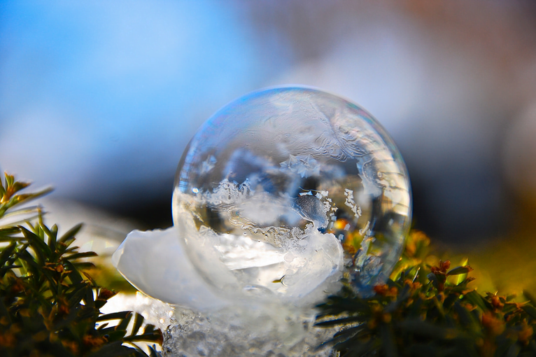 Burbuja congeladas