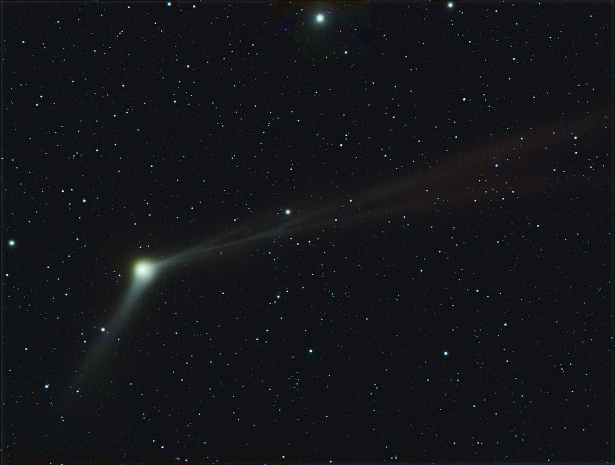 Catalina cometa de dos colas