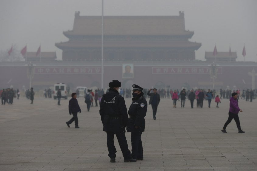 Contaminacion en Pekin