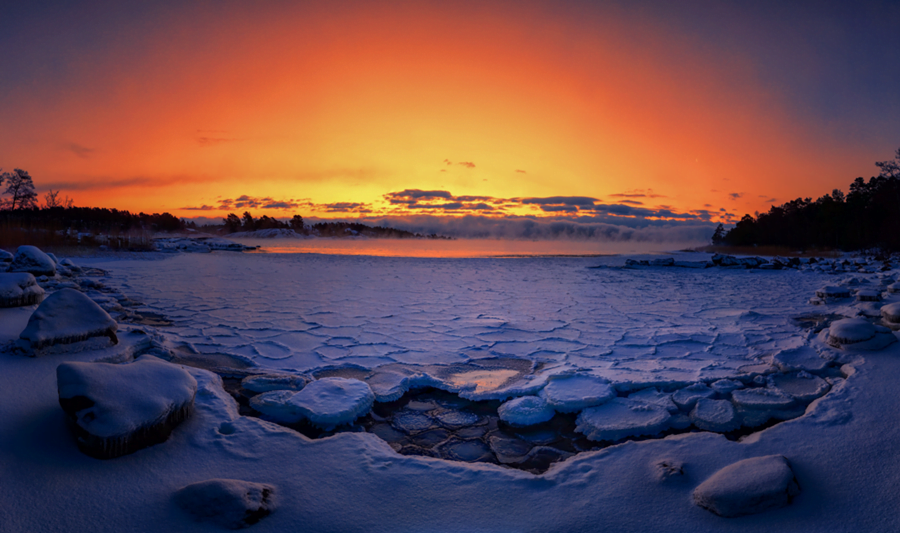 Lago congelado, Finlandia 1