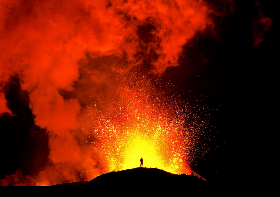 Fuego volcanico