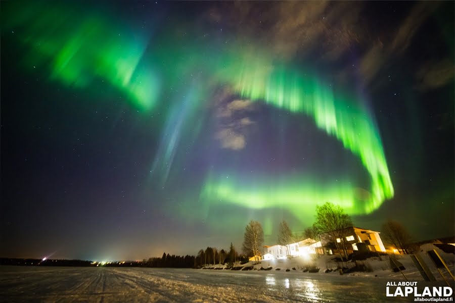 Auroras boreales fotografiadas el 3 4 de – Nuestroclima