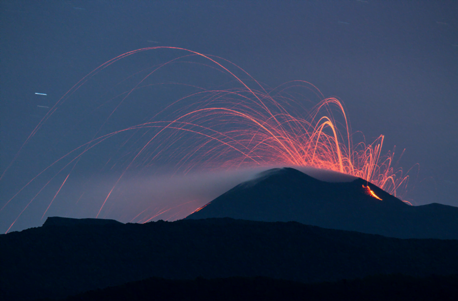 Etna en erupcion 4