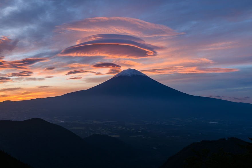 Lenticular y Monte Fuji 3