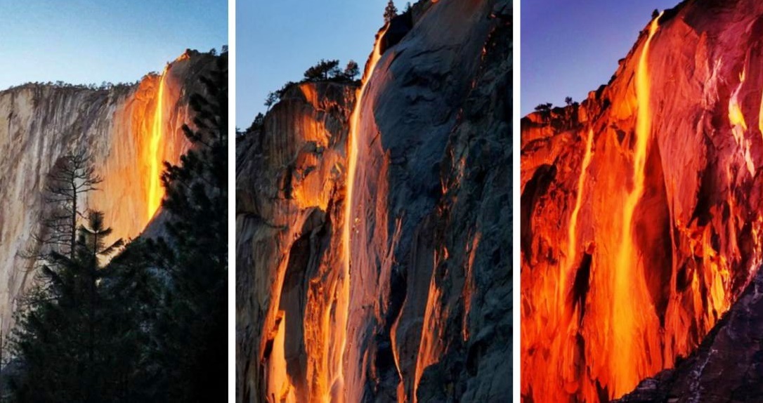 celestial lavar Elegancia La “cascada de fuego” de Yosemite – Nuestroclima