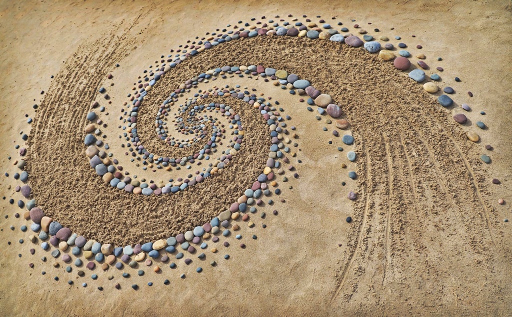 Mira estas obras de arte con rocas de playa