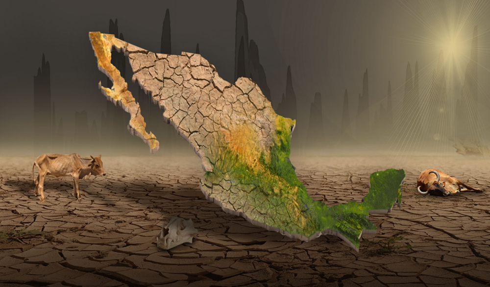 Agua escasea en México por calentamiento