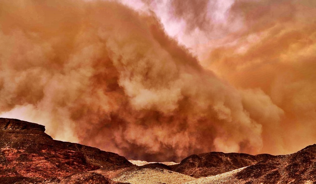 Una gigantesca tormenta de polvo afectó a un vehículo de la NASA en Marte – Nuestroclima